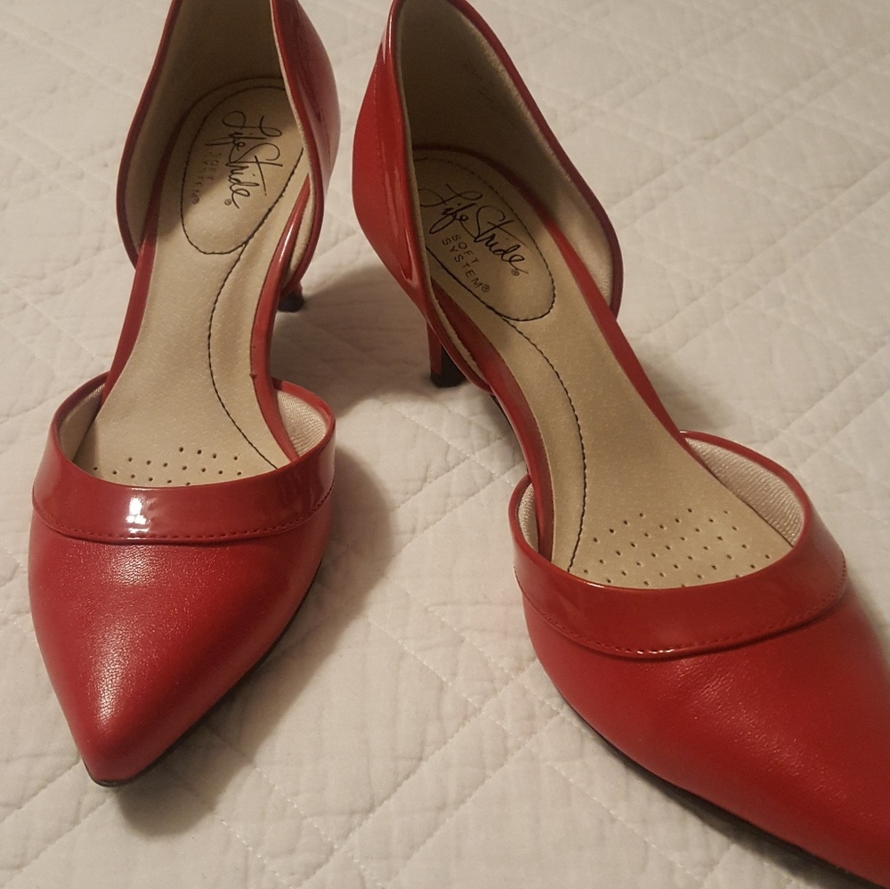 Red Lifestride Heels